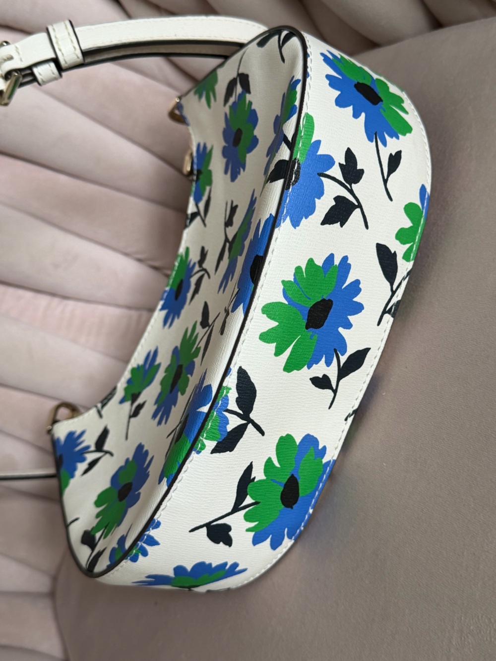 Kate Spade ♠️ Kristi Park Posies Shoulder Bag Crossbody - Picture 6 of 16
